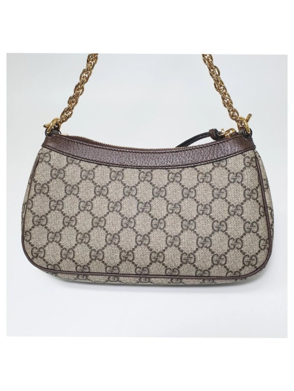Authentic Gucci Ophidia GG Supreme Chain Shoulder Bag | Designer Pochette - Picture 3 of 12